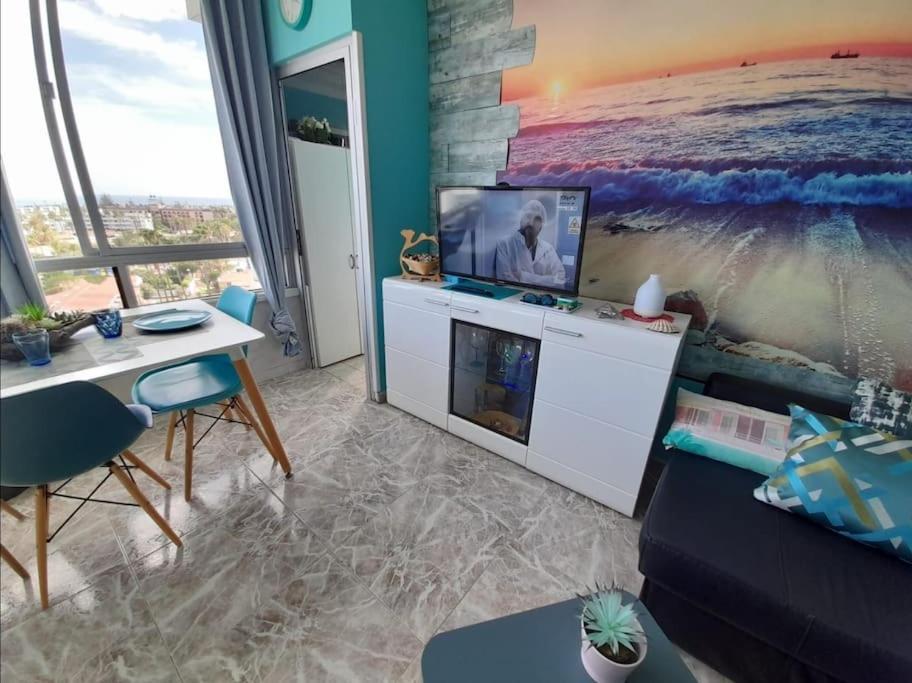 Traumhafte Wohnung Mit Panoramablick Und Pool Playa del Ingles  Exterior photo